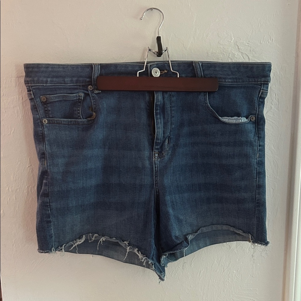 American Eagle Outfitters Dark Blue Jean Shorts
